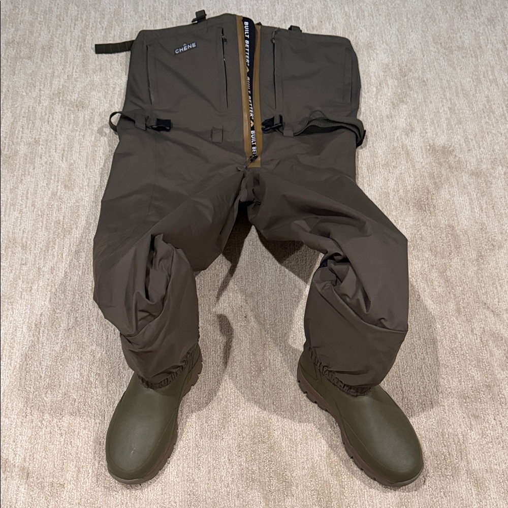 Chene Gear 2S Waders Size 13 XL in cypress green